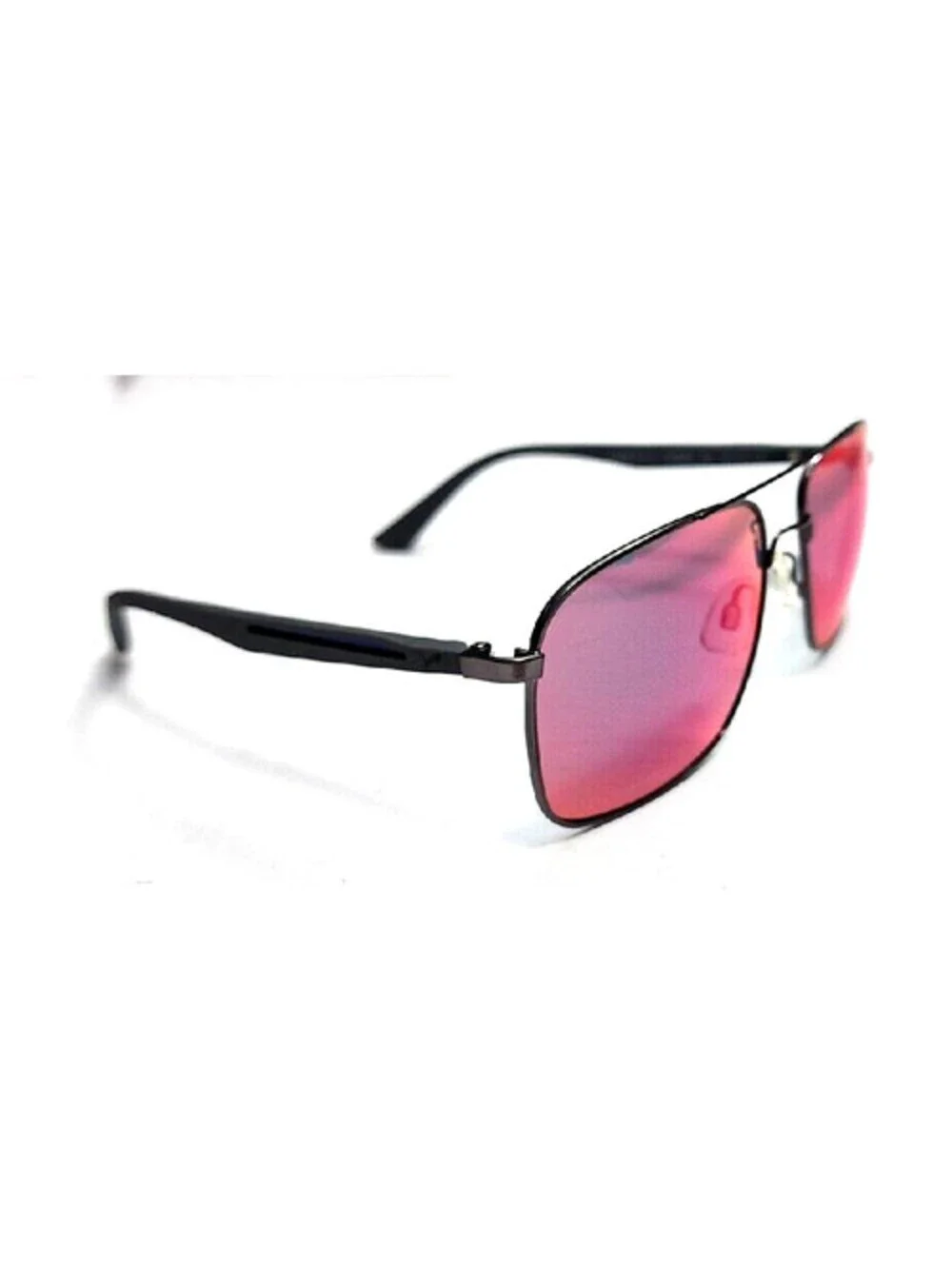 PUMA PU0006S 004 Flexstyle Gunmetal Square Sunglasses 59-16 135 New Box Pouch